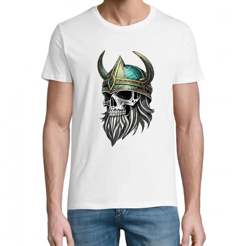 tête de mort viking