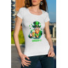 T shirt leprechaun - femme