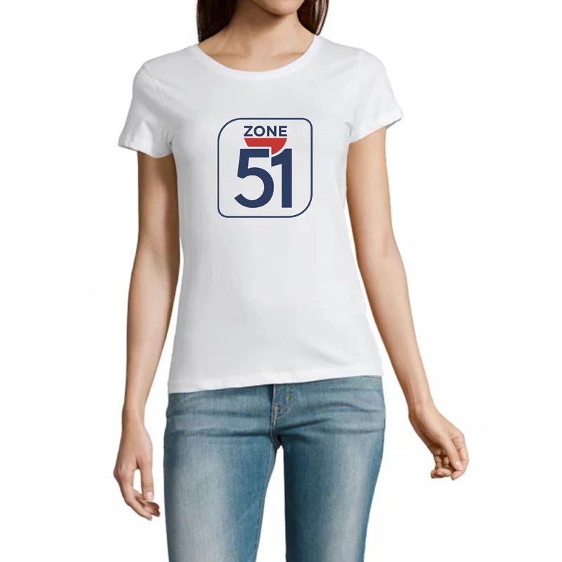 T-Shirt Zone 51 - pour femme