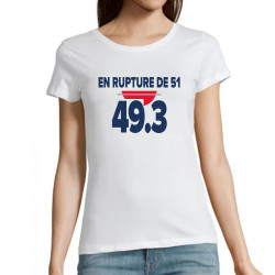 T Shirt 49.3 rupture 51