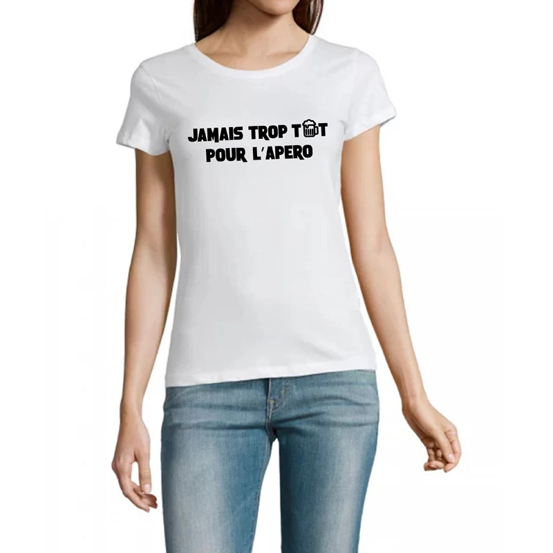 Jamais trop tôt pour l'apéro - Femme