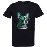 T Shirt Bouledogue Matrix - pour Homme