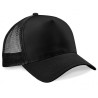 Casquette half mesh trucker noir