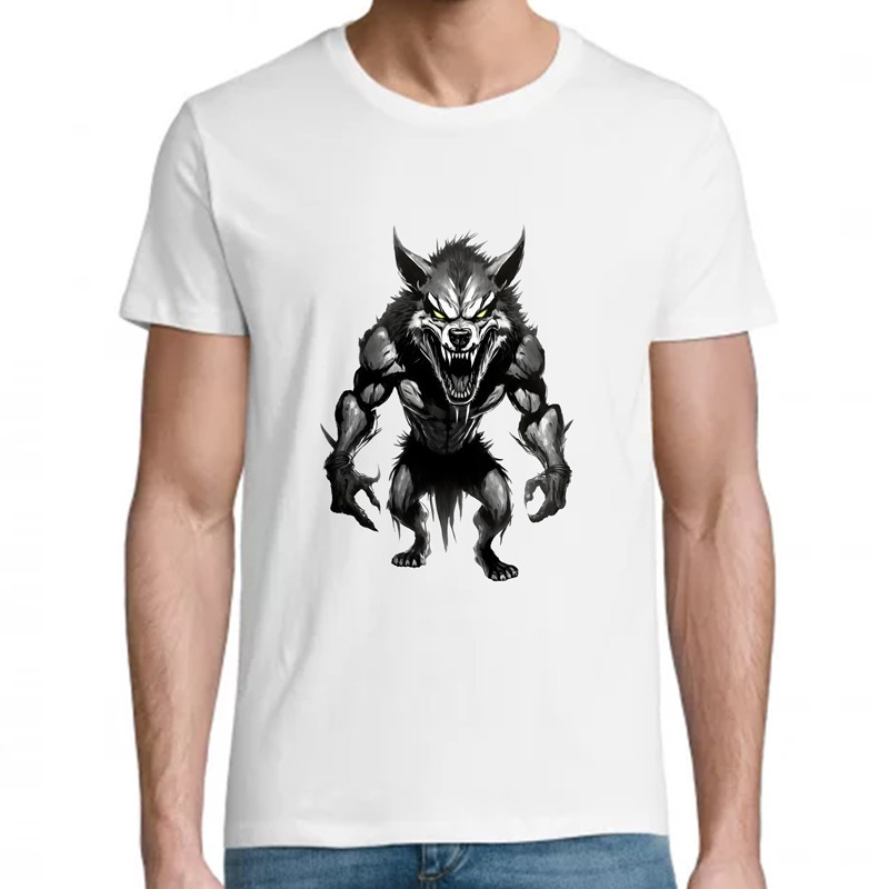 T Shirt Lycan - pour Homme - Atypics