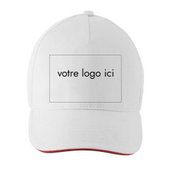 Casquette Longchamp tricolore personnalisable