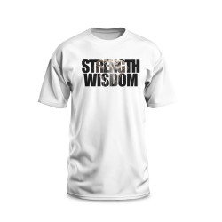 T-shirt STRENGTH WISDOM " animal totem" Homme