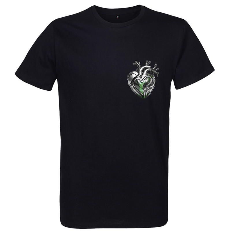T shirt coeur méca