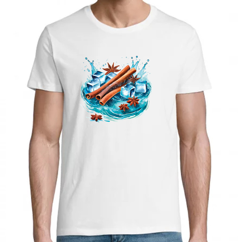 T Shirt pastis - pour Homme - Atypics