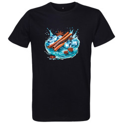 T shirt pastis pour Homme