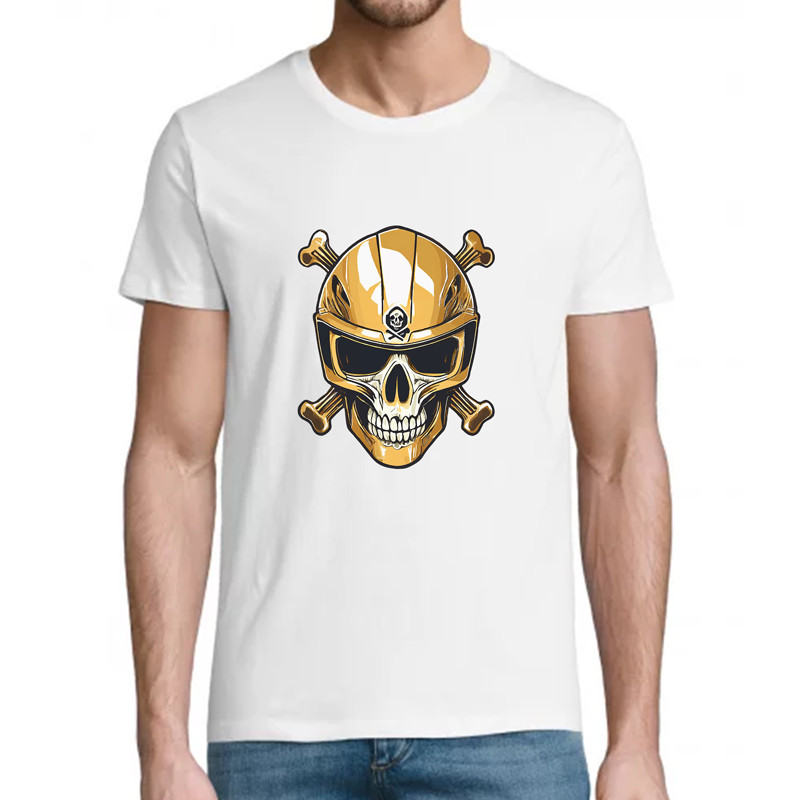 T Shirt Crossbones - pour Homme - Atypics