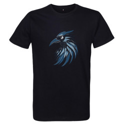 T Shirt corbeau - pour Homme - Atypics