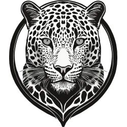 T Shirt léopard - pour Homme - Atypics