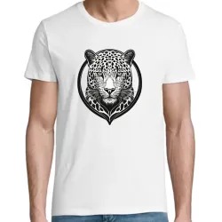 T Shirt léopard - pour Homme - Atypics