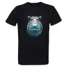 T Shirt hippopotame- pour Homme - Atypics