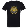 t-shirt noir homme imprimé tigre