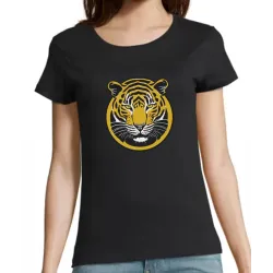 T Shirt tigre- pour femme