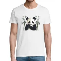 T Shirt panda - pour Homme - Atypics