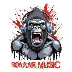 t shirt "Roar music" - pour homme - Atypics