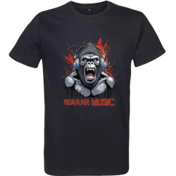 t shirt "Roar music" - pour homme - Atypics