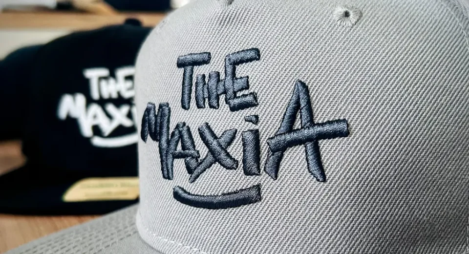 casquette brodée 3D TheMaxia par atypics