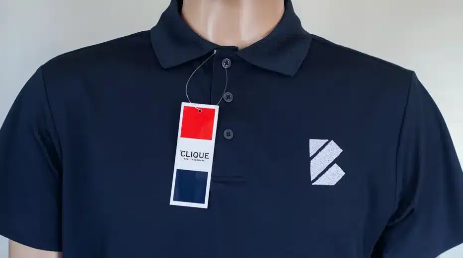 Polo broderie coeur