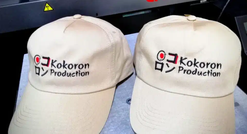 casquettes brodees kokoron production