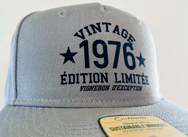 dtf sur casquette