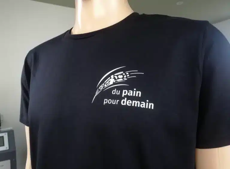 tshirt logo boulanger du pain pour demain